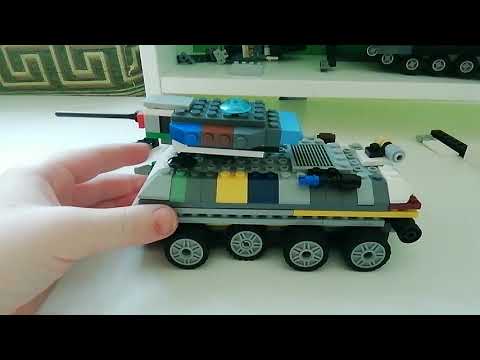 Lego. Инструкция по сборке танка Т-34
