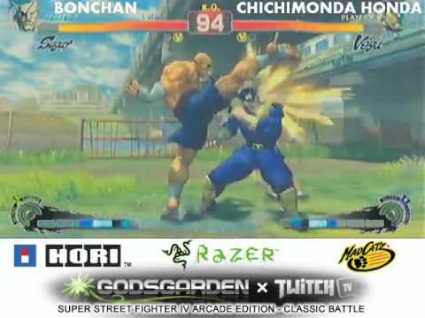 Bonchan (Sagat) vs. Chichimonda Honda  (M.Bison/Dictator) SSF4:AE - 1 / 5