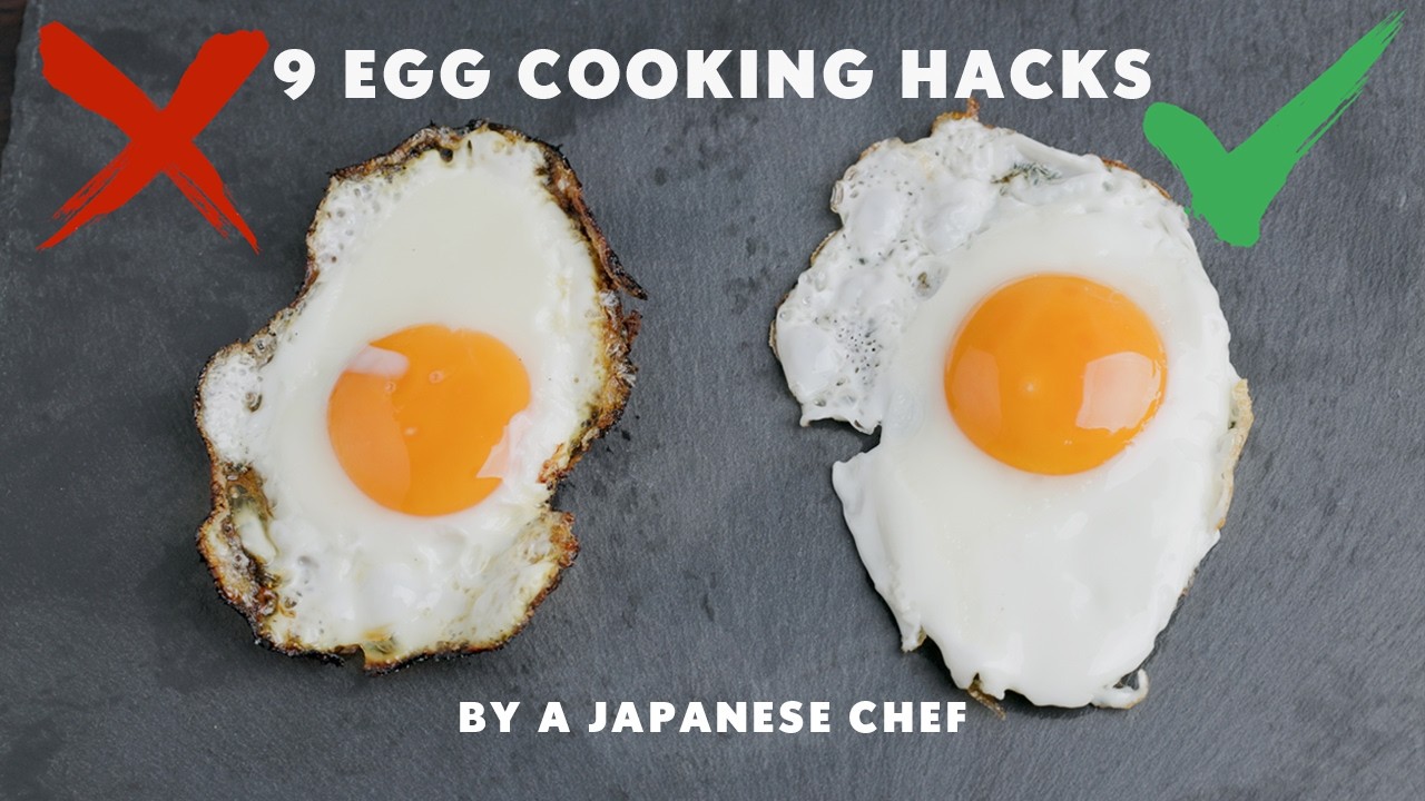 How many do you know?! | 9 Egg cooking tips!