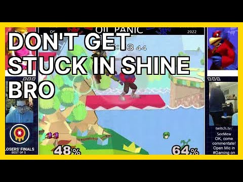Don't get stuck in shine bro (SeeMew) | Smash Melee Highlights