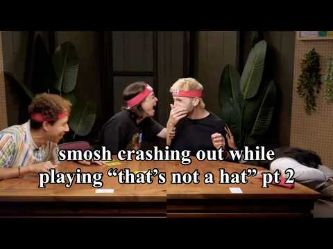smosh crashing out while playing "that's not a hat" (pt2)