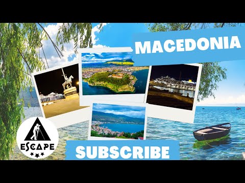 North Macedonia Country in the Balkans 4K