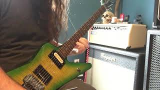 Video thumbnail for Washburn 333 dimebag guitar by Caleb Kilen