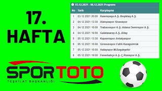 17. HAFTA SPOR TOTO TAHMİNLERİ // Süper Lig Uzmanı Yorum  Analiz Liste