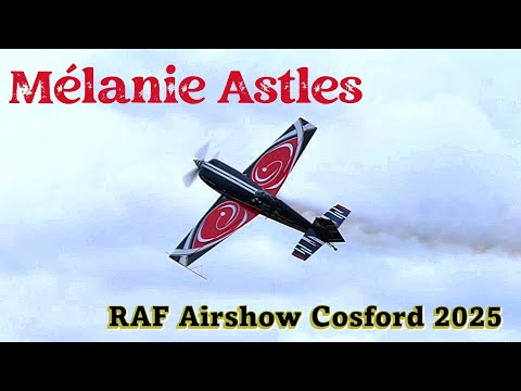 Mélanie Astles Stunning  Display in the Extra 330sc cosford 2025