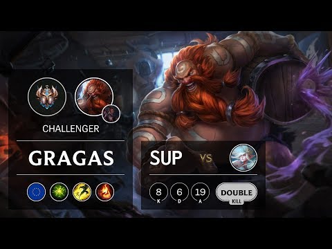 Gragas Support vs Janna - EUW Challenger Patch 9.19