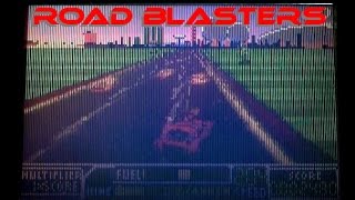 Road Blasters on the Atari Lynx - gameplay & commentary