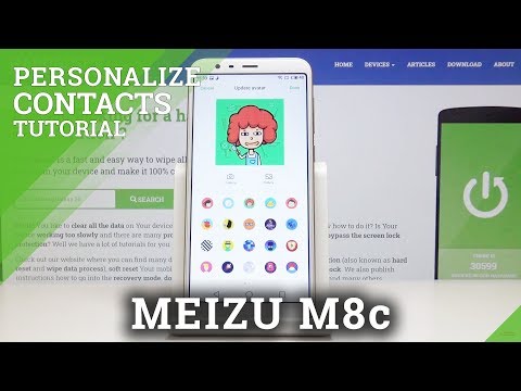 How to Add Photo to Contact in MEIZU M8c – Personalize Contact