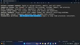 ChatGPT for Customer Service Teams | Complete Beginner Tutorial