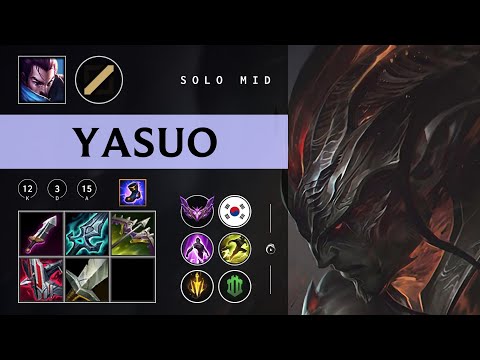 Yasuo Mid vs Mordekaiser - KR Master Patch 26.01