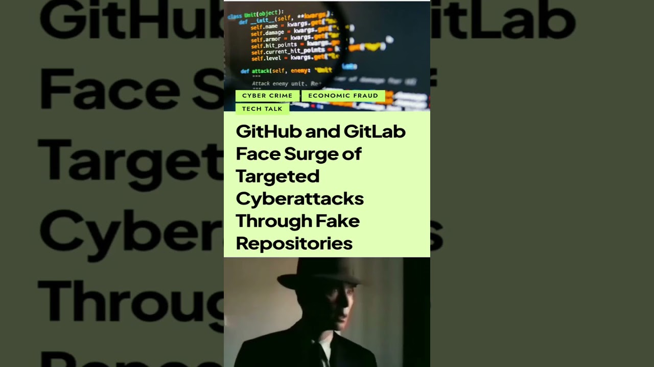 GitHub & GitLab Under Attack! 🚨 Fake Repositories Fuel Cyber Threats#subscribe #comment #github
