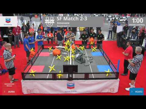 2017 VEXU Innovate SF2-3 - AURA vs VCAT2 - 47 to 9
