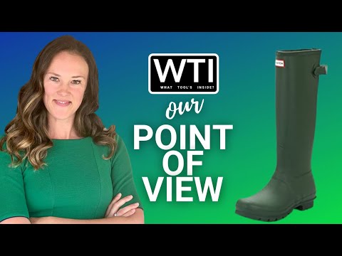 HUNTER Women's Original Tall Gloss Boot - WTI product video review