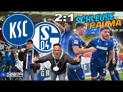 🔹KARLSRUHER SC 🆚 FC SCHALKE 04 | SCHLEUSE TRAUMA | STADIUM VLOG🔥