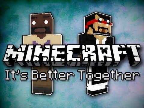 Minecraft: It's Better Together w/ Mark Part 1 - Mark Can't Jump