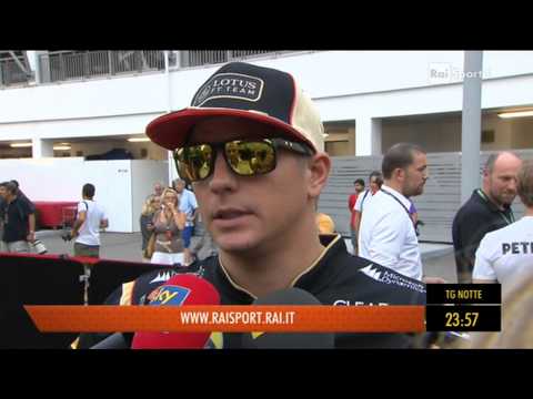 Raisport Singapore thursday interview to Kimi - 19/09/2013