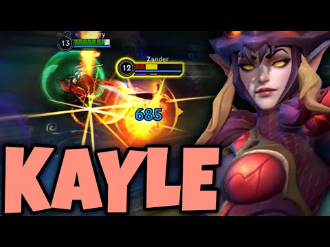 Wild Rift Kayle Mid Lane Gameplay in Season 19 (Build & Runes)