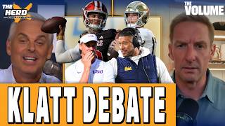 Joel Klatt & Colin Cowherd DEBATE: Notre Dame FAVORITES Indiana OVERRATED Big Ten BANS NFL players