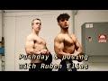 Pushday & posing with Ruben Elias - Trainingmontage