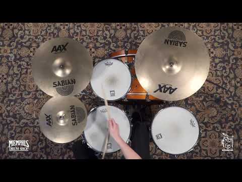 Used Sabian 16" AAX Stage Crash Cymbal - Brilliant 1010g (U21608XB-1031321C)