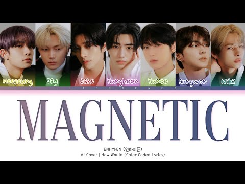 |AI COVER| HOW WOULD ENHYPEN SING 'MAGNETIC' BY ILLIT (Color Coded Lyrics)