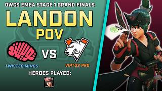 Download lagu [ Landon ] CRAZY Kiri Play | Twisted Minds vs Virtus Pro | OWCS EMEA Stage 1 Grand Finals mp3