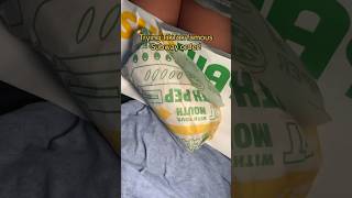 Trying TikTok famous Subway order! #subway #subwaysandwich #sandwich #sandwichlover #fastfoodorder