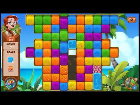 Lost Island Blast Adventure Level 159 - NO BOOSTERS 🏝️ | SKILLGAMING ✔️