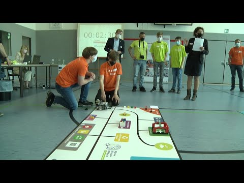 Roboterwettbewerb in der Peter Pan Schule