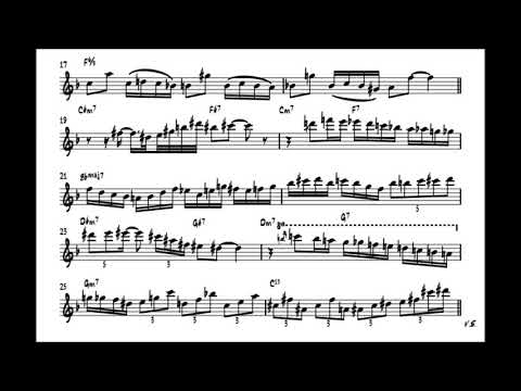 Joel Frahm - On A Misty Night Solo