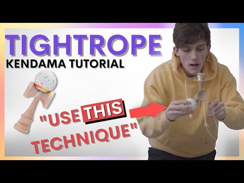 How to do Tightrope on a Kendama - In-Depth Trick Tutorial