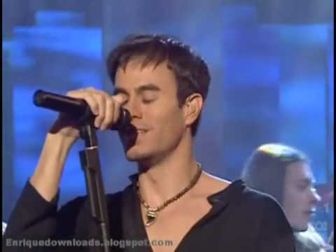 (HQ)Enrique Iglesias Escape ( Live Parkinson 2002 ).