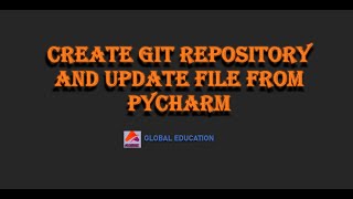 Update github project from PyCharm