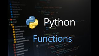 Defining functions in python