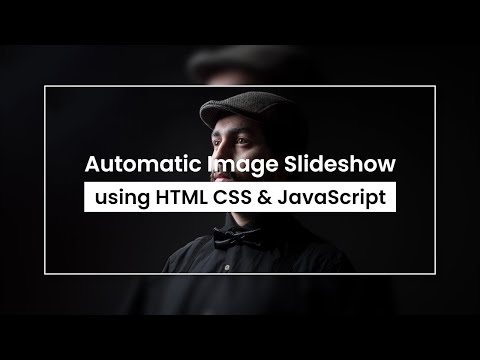 Automatic Image Slider in HTML CSS & JavaScript