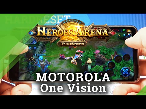Heroes Arena Gameplay on MOTOROLA One Vision – Check Gaming Abilities
