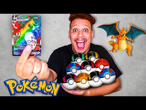 INCRÍVEL! EU COMPREI POKÉBOLAS MISTERIOSAS COM CARDS ULTRA RAROS!