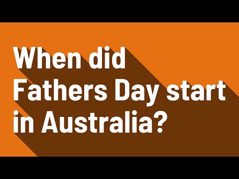 image-Why does Australia have a different fathers day?