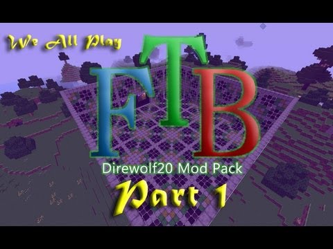Feed The Beast Direwolf20 Pack #1 - Getting Setup