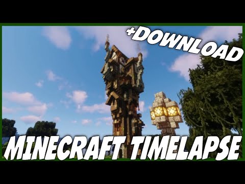 Minecraft Timelapse: SWAMP WITCH TOWER! [+DOWNLOAD]