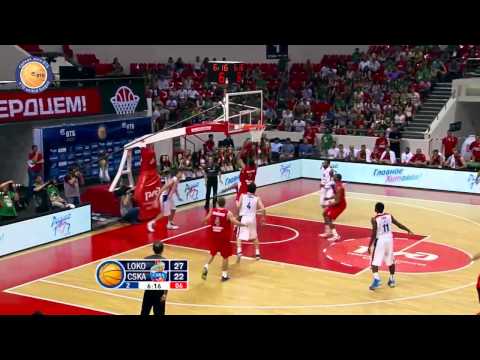 1/4 playoffs. Lokomotiv-Kuban - CSKA Game 4 Highlights