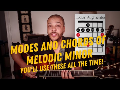 MODES AND CHORDS OF MELODIC MINOR - You'll Use These All The Time!