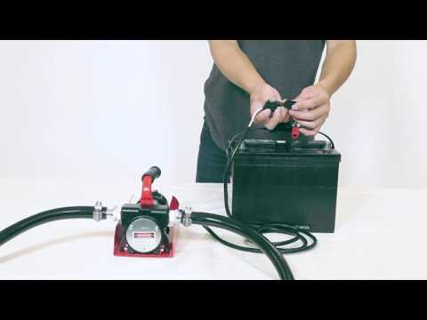 FUELWORKS- 12-Volts, 10GPM Fuel Transfer Pump Kit