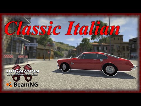 Classic Italian Sports car | Automation/BeamNG.Drive