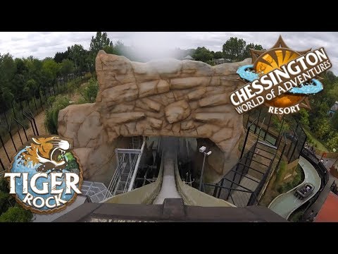 Tiger rock - onride pov - Chessington 1080p HD
