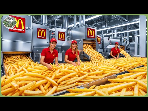 Inside French Fries Mega Factory | Amazing Potato Processing Technology