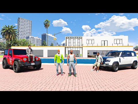 😱FRANKLIN GOING TO JACK CITY IN INDIAN BIKE DRIVING 3D | GTA 5