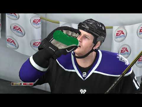 NHL 11 Xbox 360 Gameplay | Chicago Blackhawks vs Los Angeles Kings | No Commentary