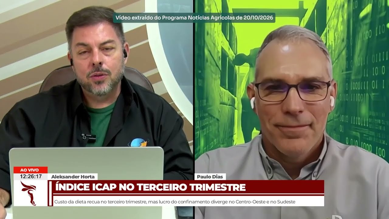 PONTA NA MÍDIA | ICAP de setembro: Uma arroba pagou mais de 30 dias de alimentação no Sudeste