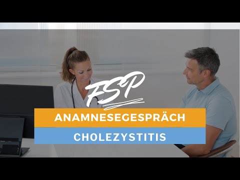 The medical history interview // Part 1 medical language exam // Case: acute cholecystitis